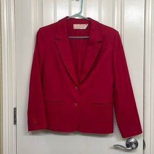 Vintage Pendleton blazer size 6 red
